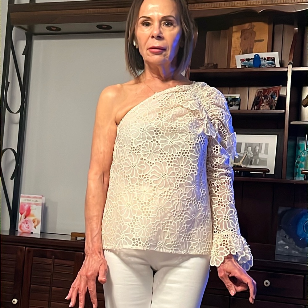 Beautiful feminine Rebecca Taylor blouse
